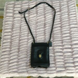 Black coach purse